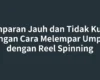 Lemparan Jauh dan Tidak Kusut dengan Cara Melempar Umpan dengan Reel Spinning