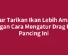 Atur Tarikan Ikan Lebih Aman dengan Cara Mengatur Drag Reel Pancing Ini