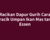 Racikan Dapur Gurih Cara Meracik Umpan Ikan Mas tanpa Essen