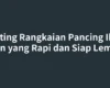 Setting Rangkaian Pancing Ikan Patin yang Rapi dan Siap Lempar